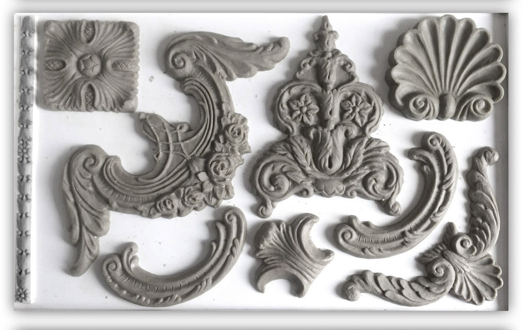 IOD Iron Orchid Designs Decor Mould, Classical Elements