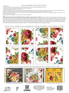 IOD Iron Orchid Designs Wallflower Transfer Pad