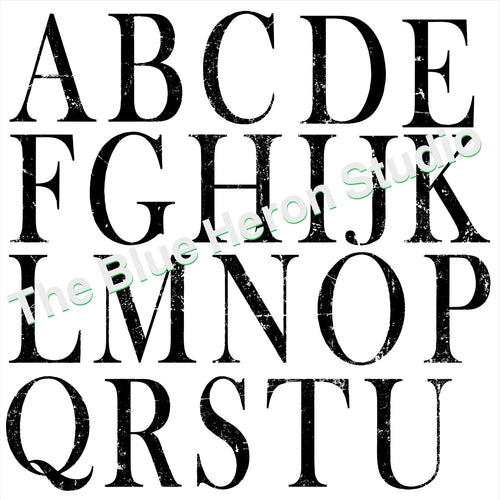 IOD Iron Orchid Designs Typesetting Stamp