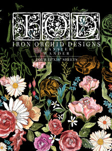 IOD Iron Orchid Designs Wander Transfer Pad