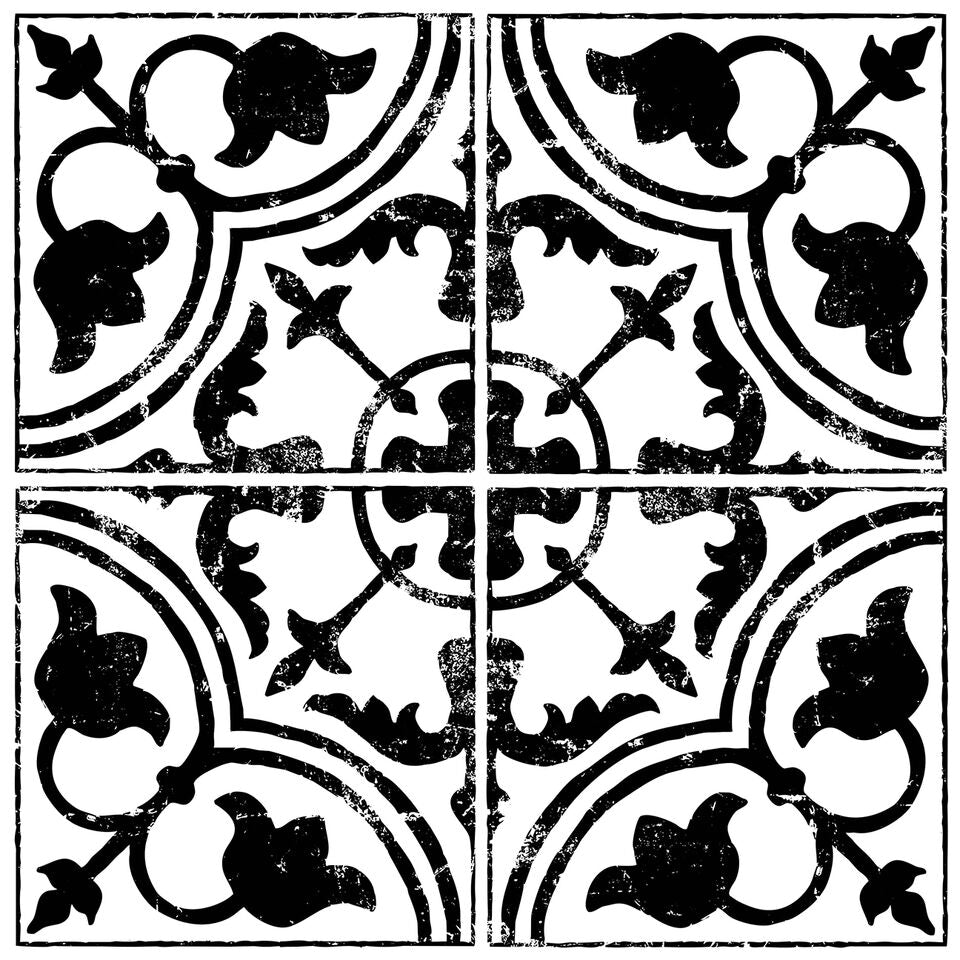 CUBANO FIELD TILE 12×12 DECOR STAMP