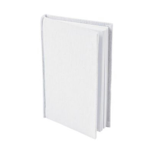 Small White Blank Journal Notebook,  100 pages